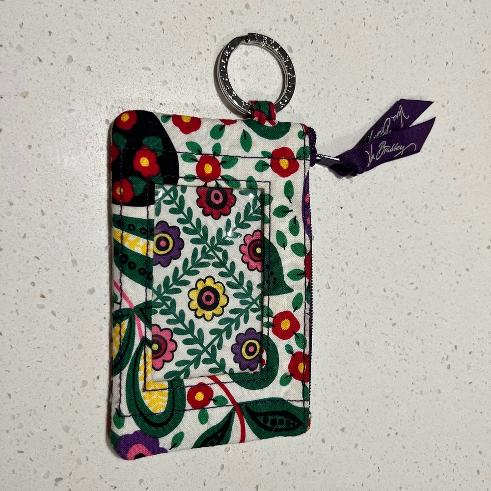 Vera Bradley Zip ID Case
